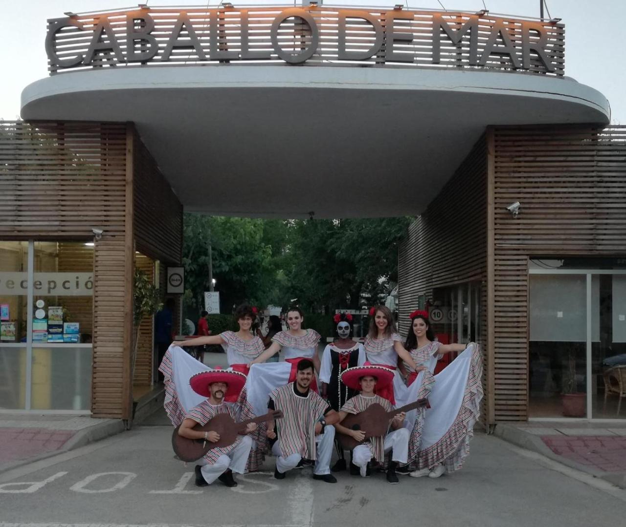 Camping Senia Caballo De Mar بينيذا ذي مار المظهر الخارجي الصورة